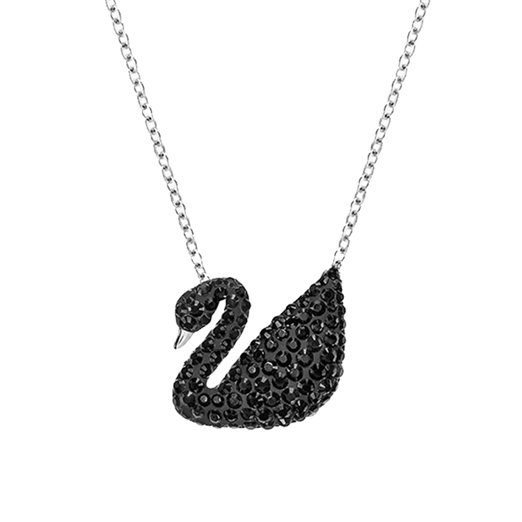 施华洛世奇 黑天鹅 项链