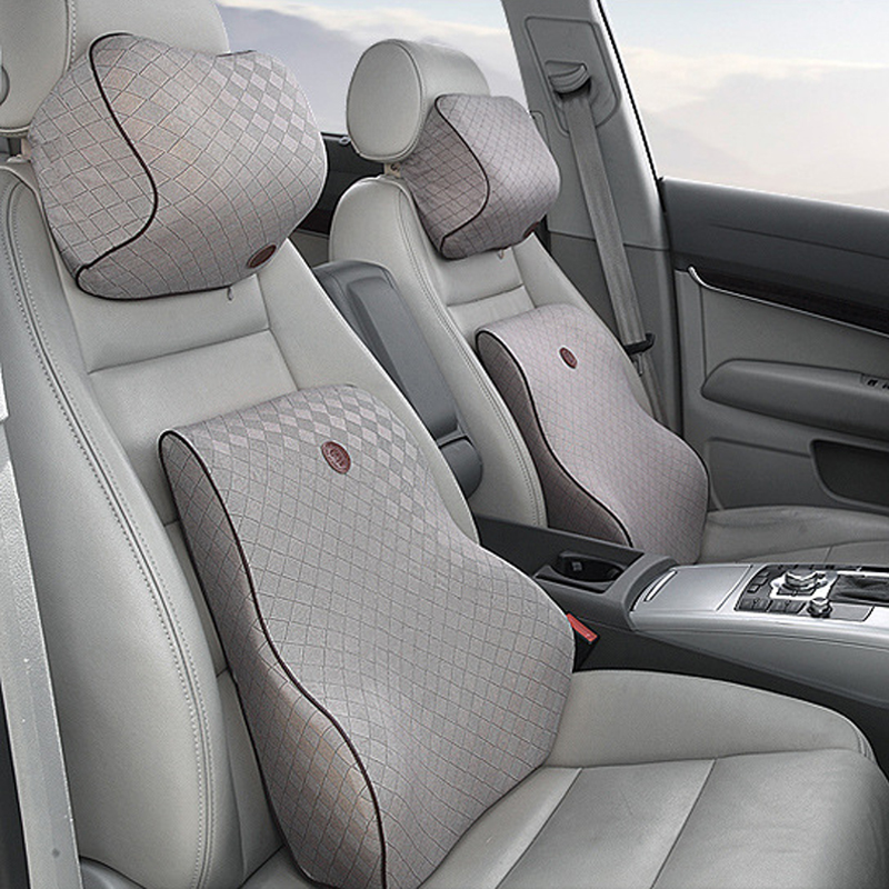 GiGi 琥珀色 汽车头枕腰靠