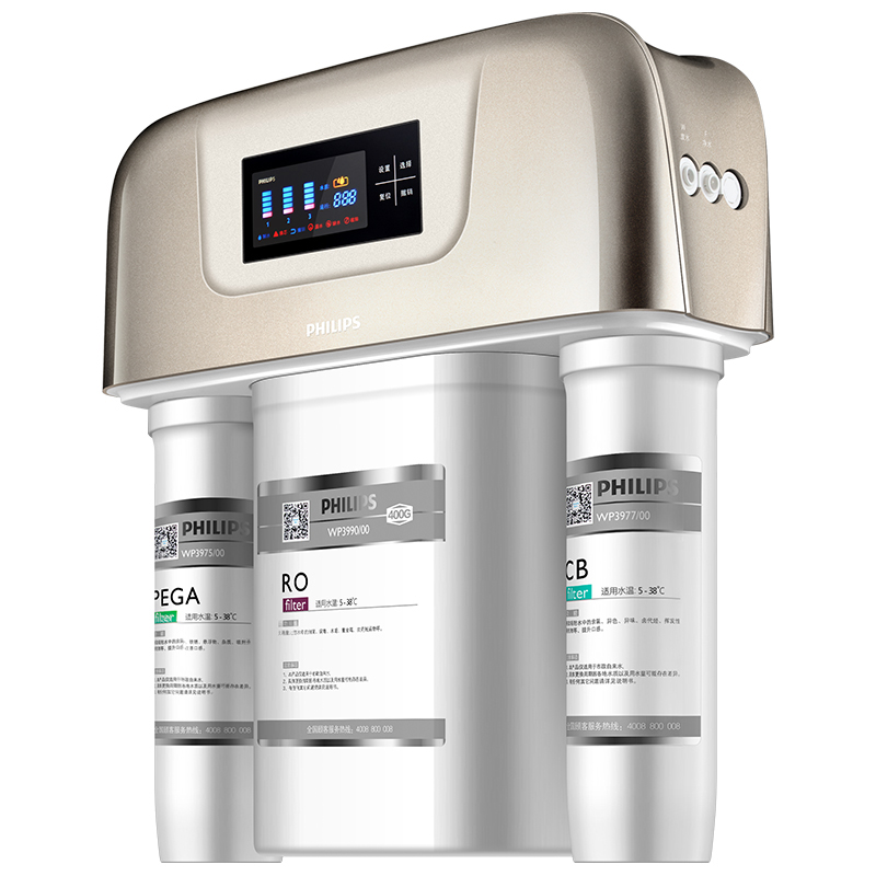 飞利浦 滤除重金属直饮净水器