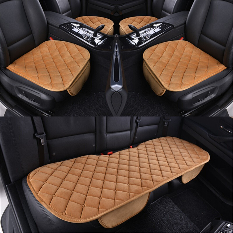 华饰 汽车冬季毛绒座垫