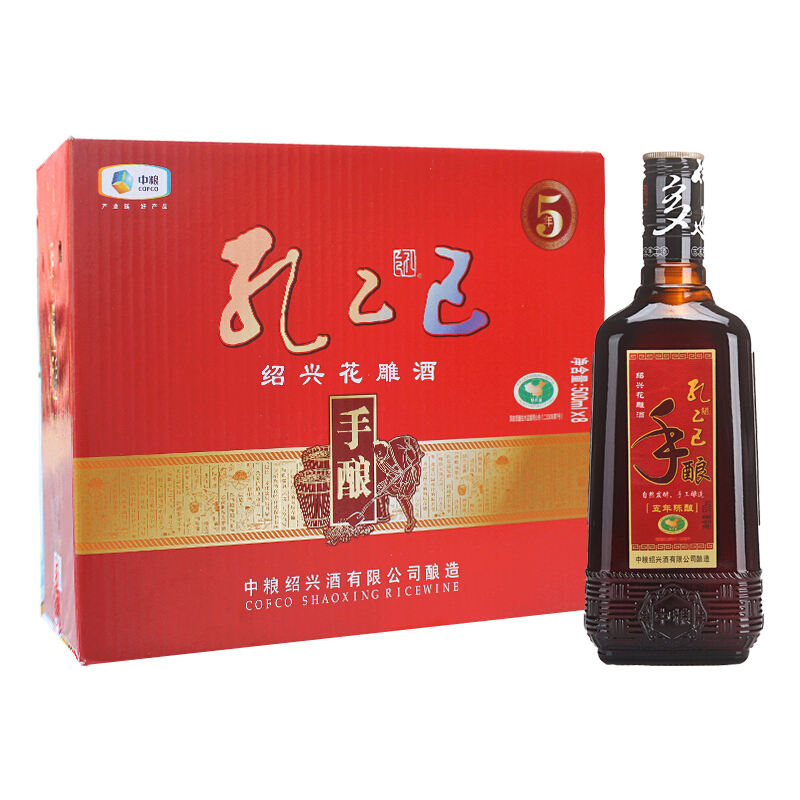 孔乙己手酿五年花雕半干型黄酒