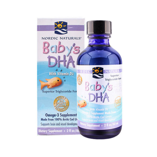 挪威小鱼 鳕鱼肝油滴剂DHA