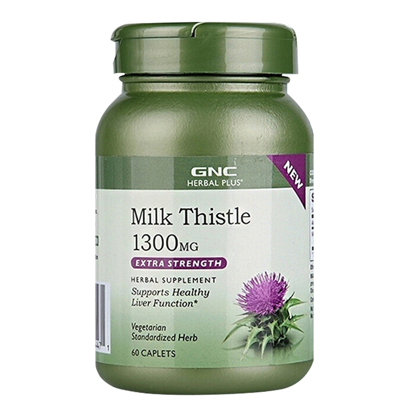 GNC 高含量奶蓟草护肝片