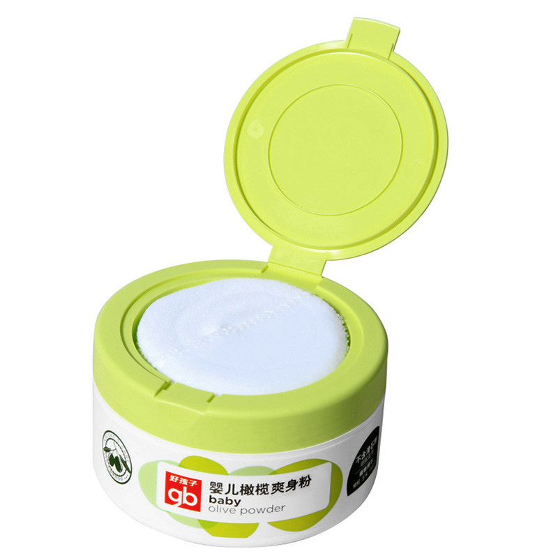 好孩子 橄榄精华爽身粉
