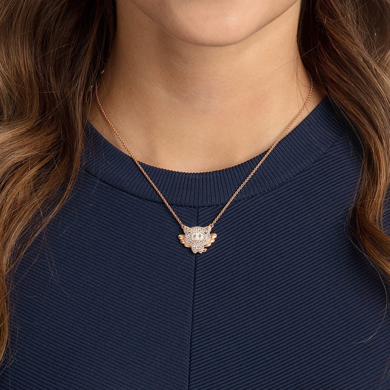 施华洛世奇 时尚萌趣飞猪项链