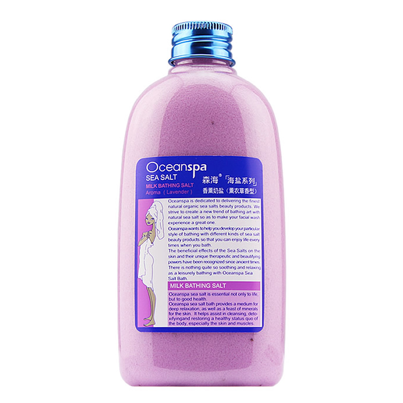 森海香薰奶盐薰衣草香型磨砂膏