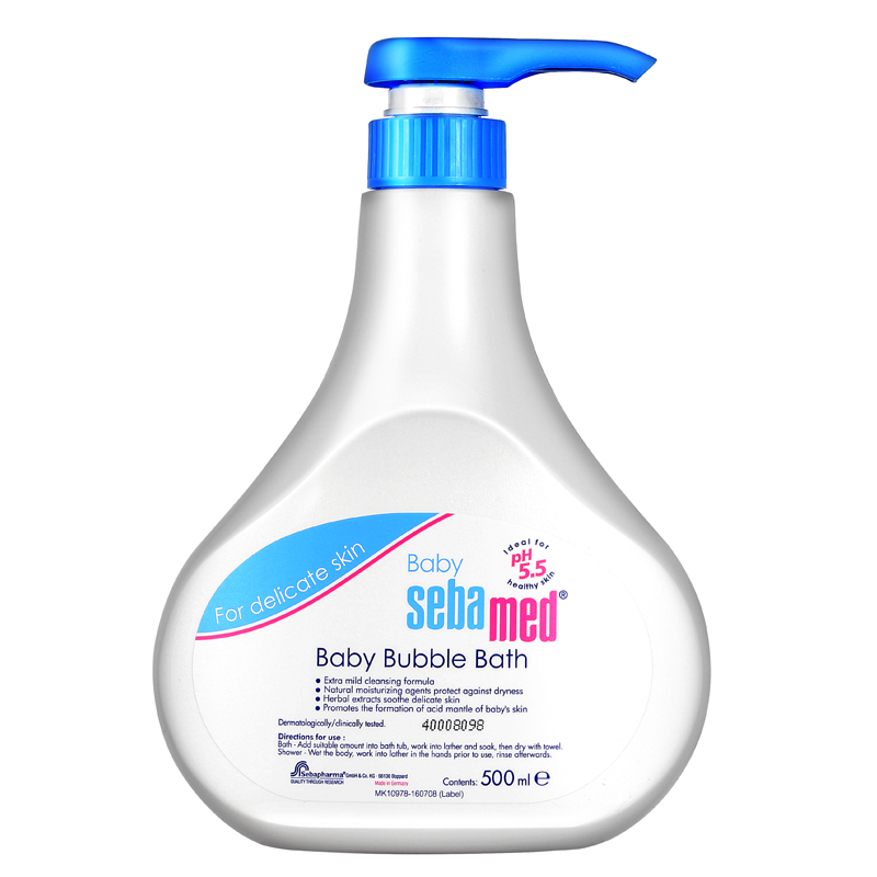 施巴 婴儿泡泡洗发沐浴露