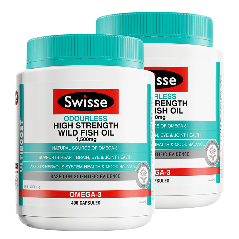 斯维诗 无腥味 鱼油胶囊