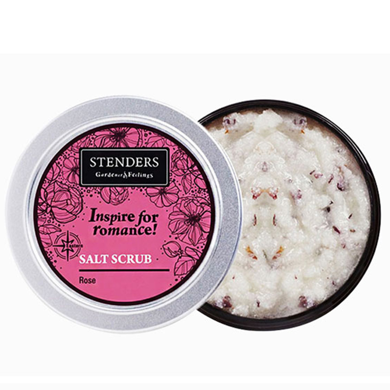 施丹兰玫瑰身体磨砂膏