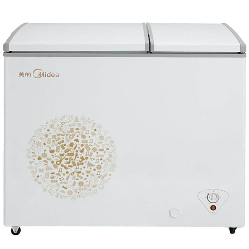 美的 双温双箱冷柜