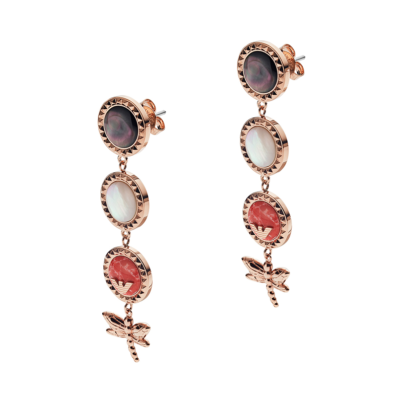 阿玛尼 金蜻蜓 耳环