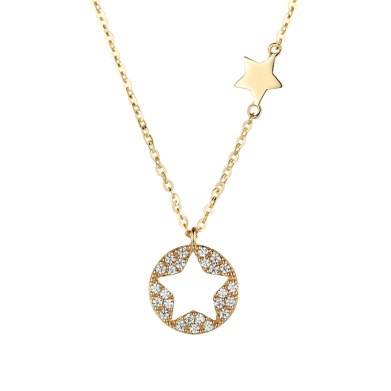 AFFINER 五芒星项链