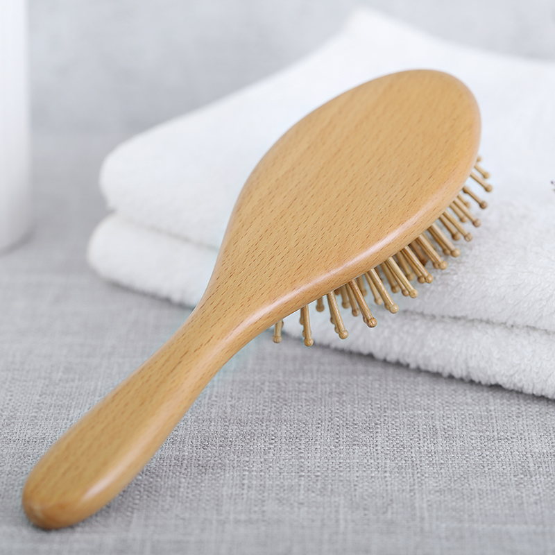 京东京造 天然榉木按摩梳子