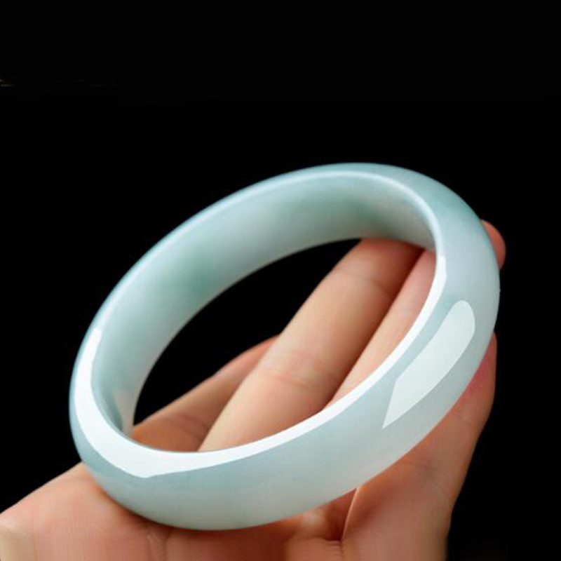 影享 冰糯种缅甸翡翠手镯