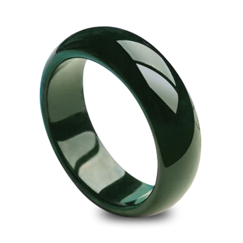 玉荔缘 天然和田玉青玉手镯