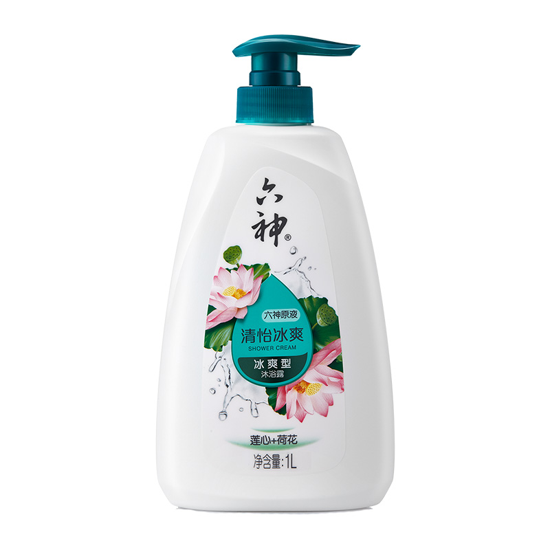 六神清怡清爽沐浴露