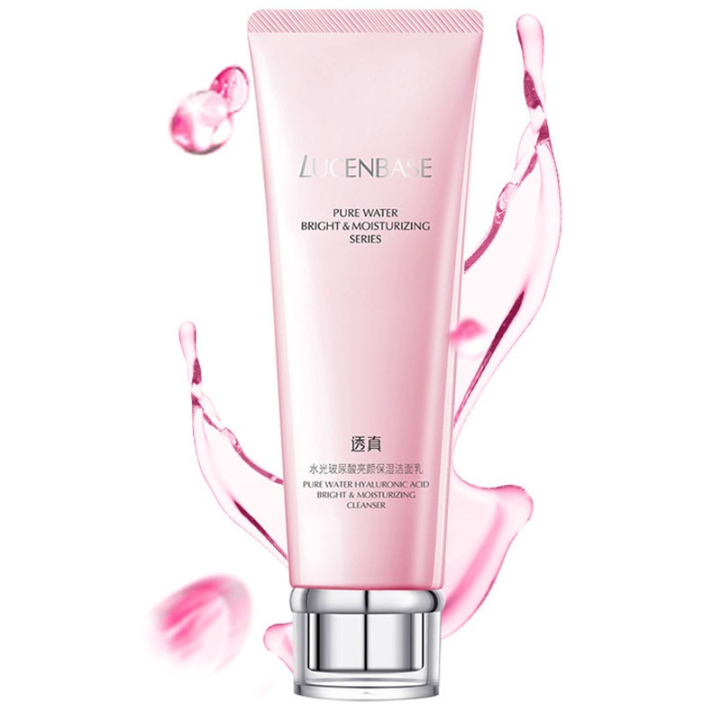 透真 水光玻尿酸亮颜净润洁面乳