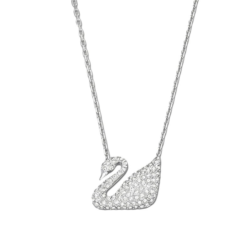 施华洛世奇 银天鹅 项链