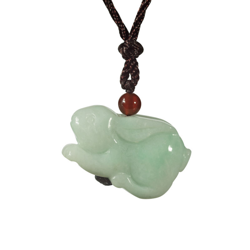 淘玉 淡雅色泽 翡翠吊坠