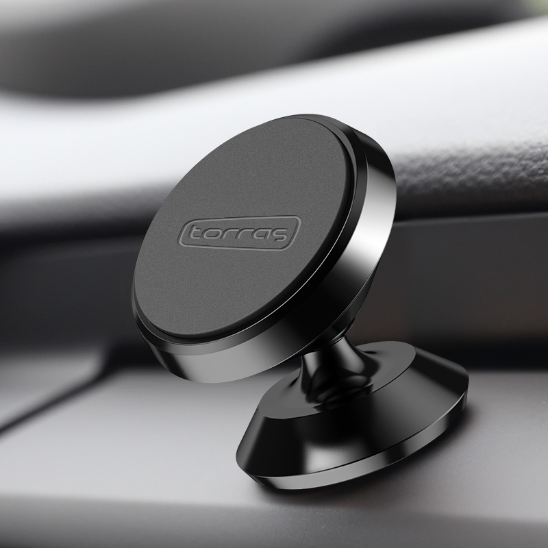 图拉斯 四颗铷磁铁车载手机支架
