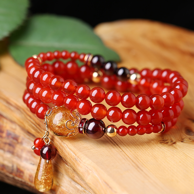 凤凰涅磐 天然水晶手链