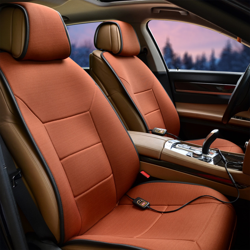 金銮殿 双座加热汽车坐垫套