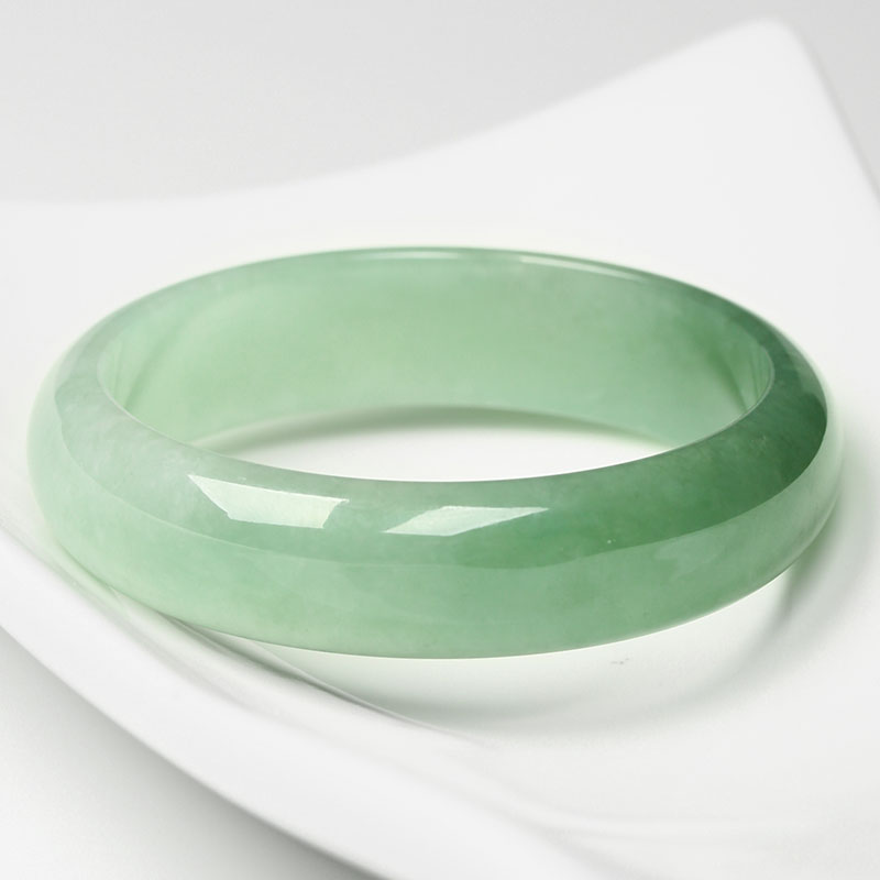 凤禧 玉颜倾城翡翠翠色深油手镯