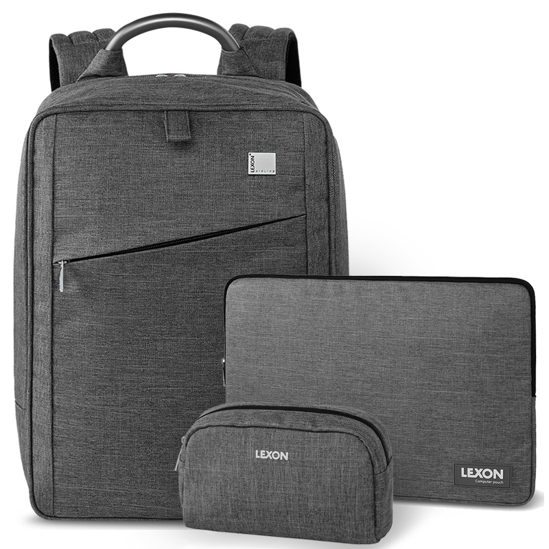 乐上 防水商务时尚背包