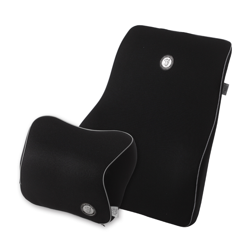 吉吉透气头枕腰靠