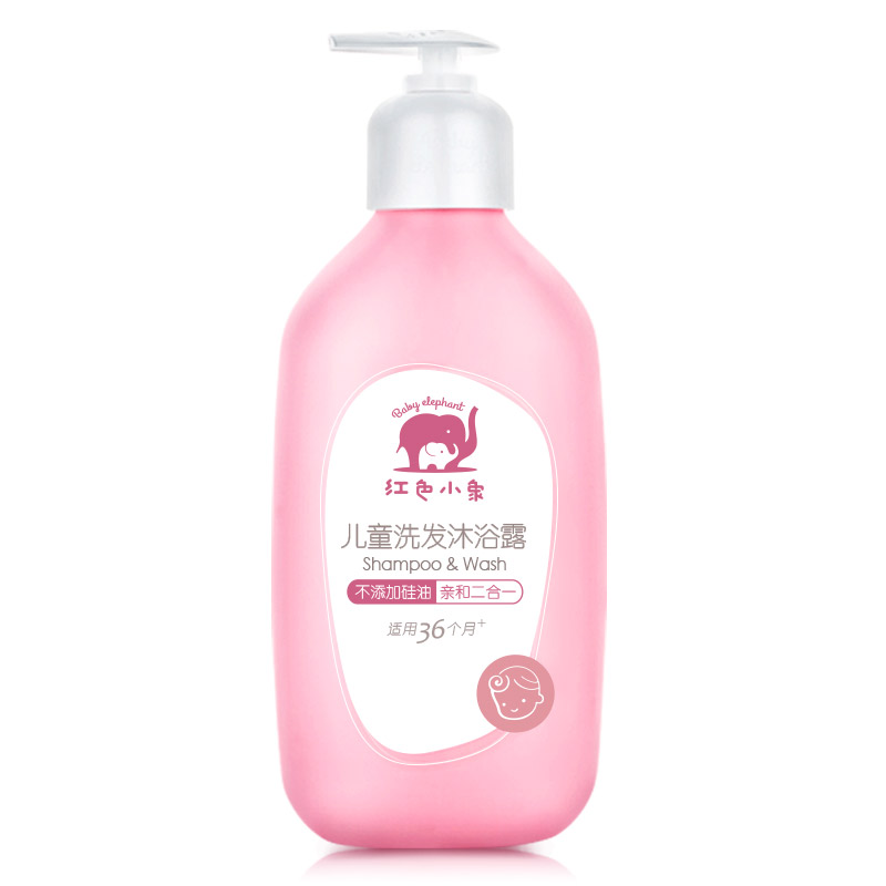 红色小象 低泡温和沐浴露