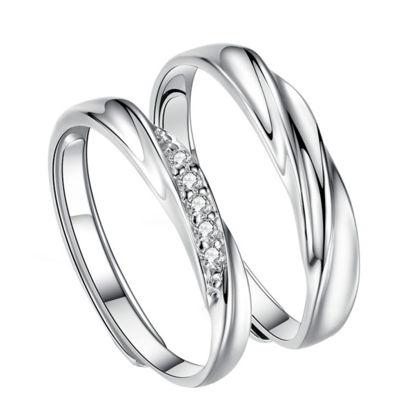 卡蒂罗 足银活口戒指