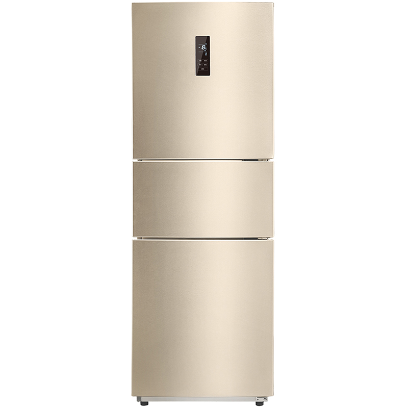 美的 双变频三门冰箱