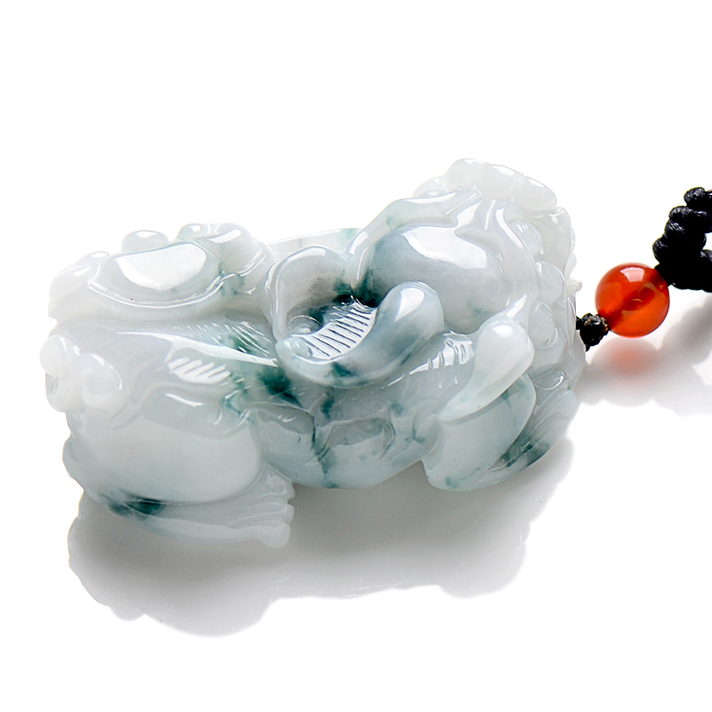 可玉可求 貔貅翡翠吊坠