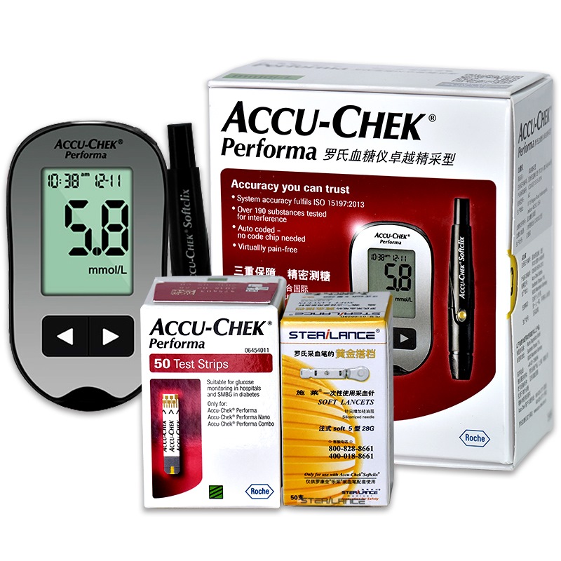 罗氏 卓越型血糖试纸