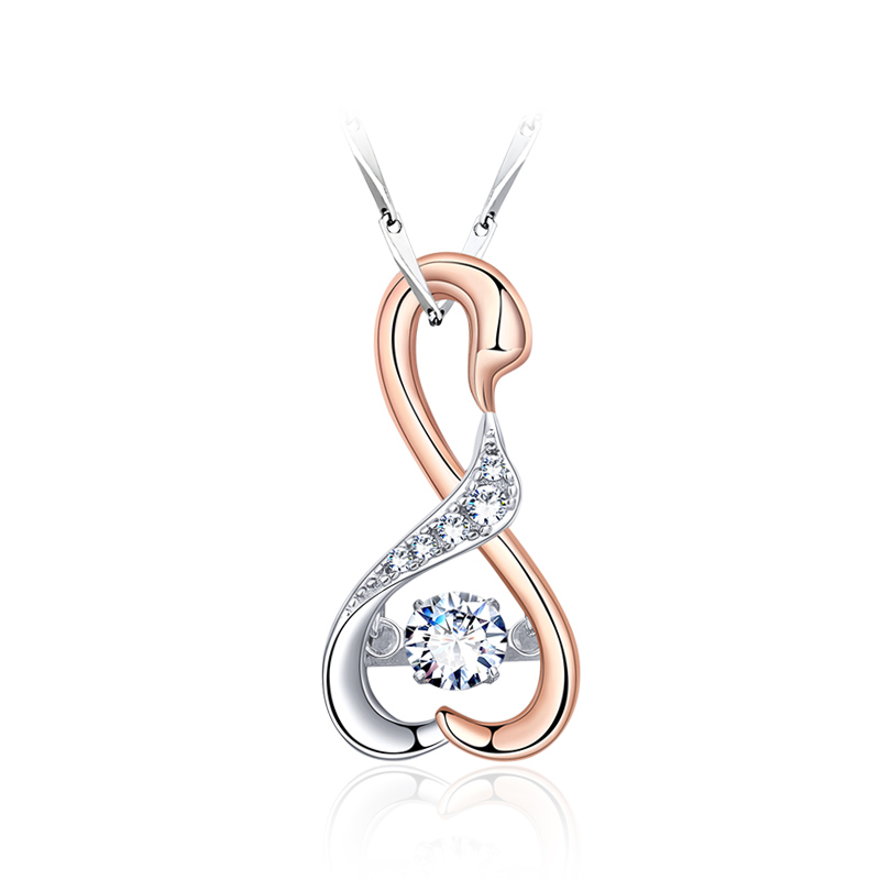 MyMiss 撞色点缀项链