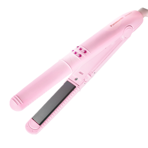 松下粉色卷直发器