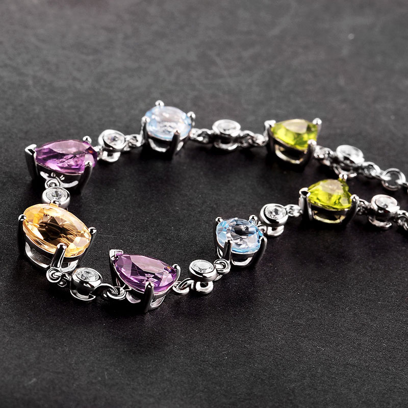 JOLEE 彩石水晶手链
