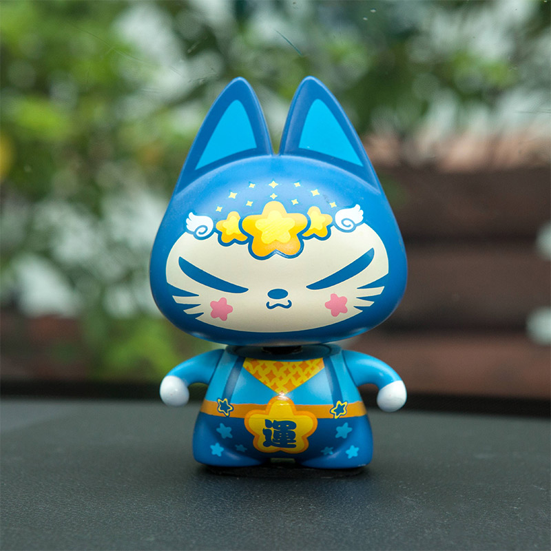 拽猫 家居办公桌面幸运星摆件