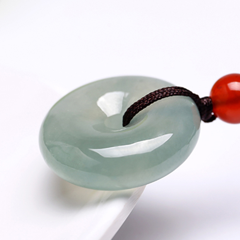 印象眸 A货翡翠平安扣吊坠