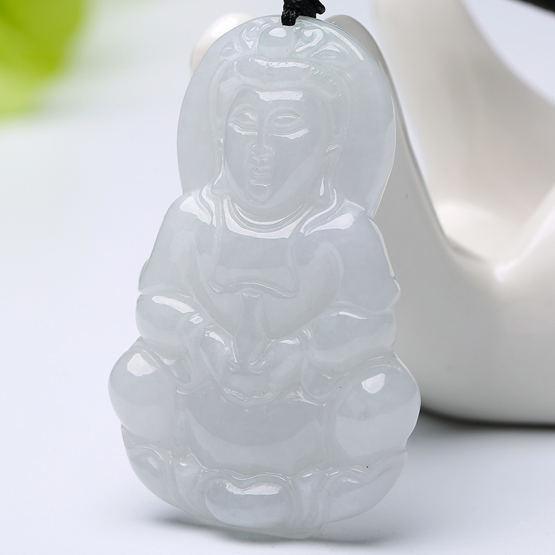 印象眸 附证书翡翠观音吊坠