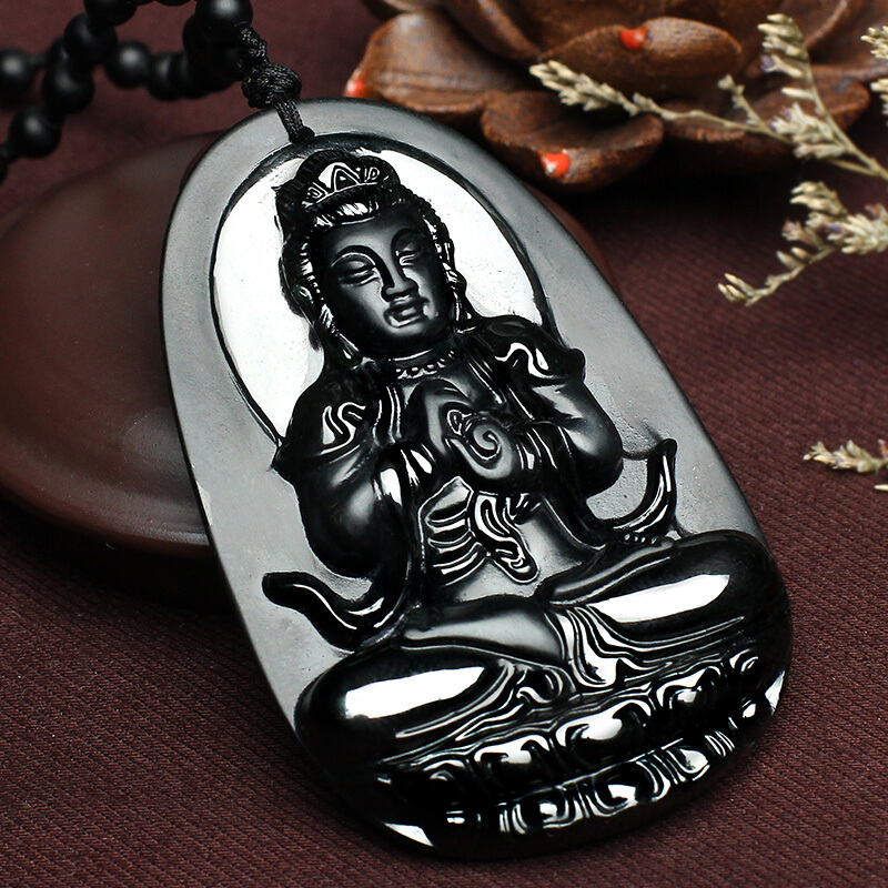 祥祯福 本命佛翡翠吊坠