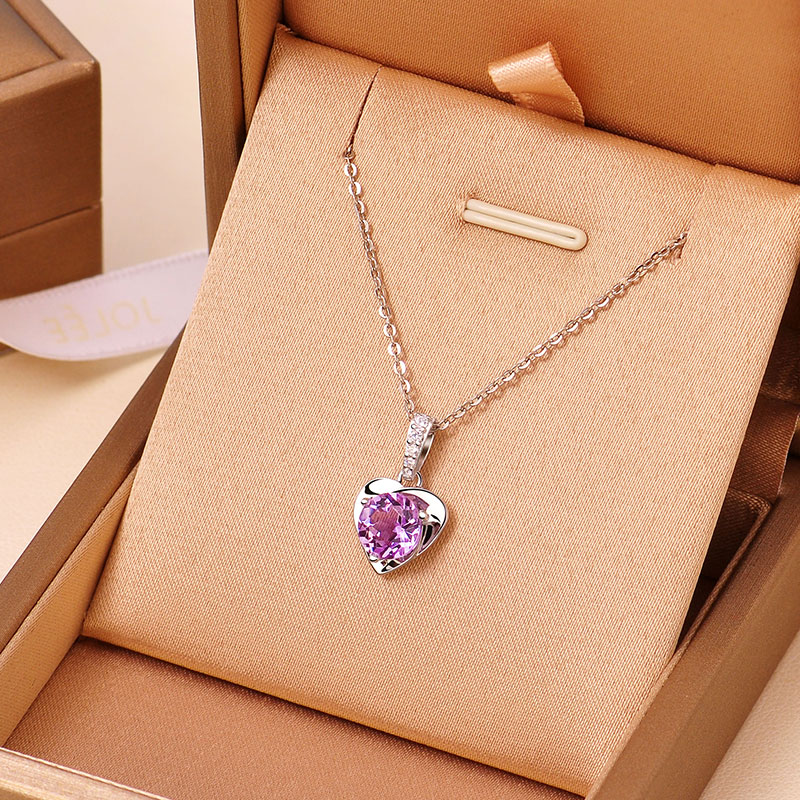 JOLEE 天然紫水晶 项链
