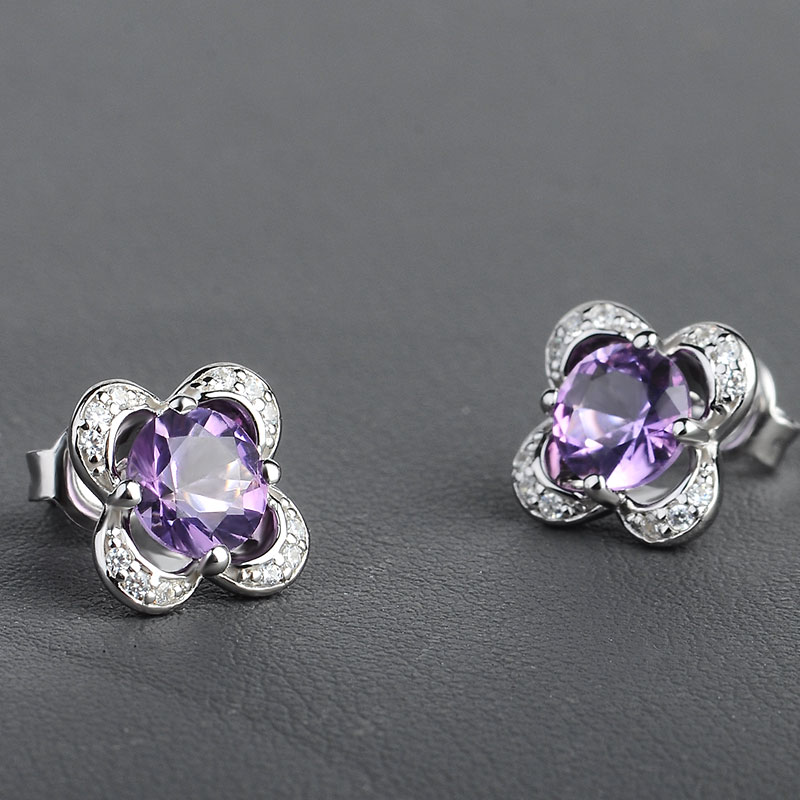 JOLEE 紫水晶女士耳饰