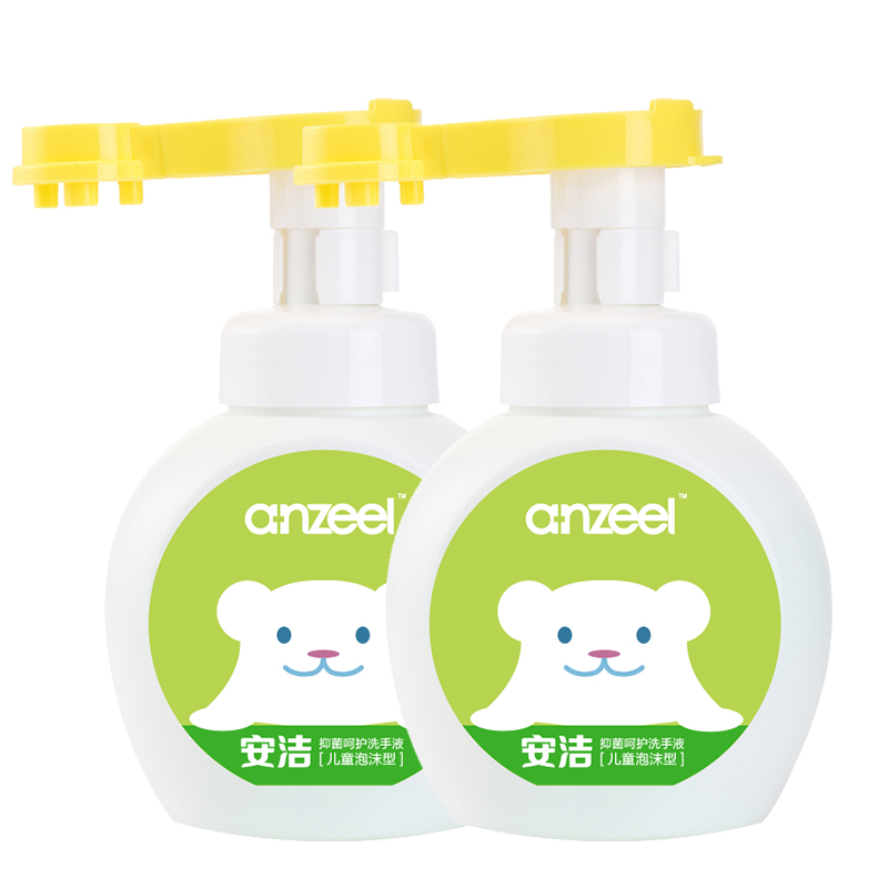 安洁 儿童抑菌泡沫洗手液
