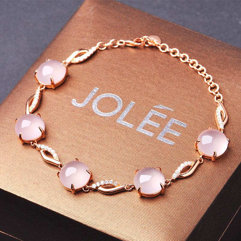 JOLEE 粉水晶手链