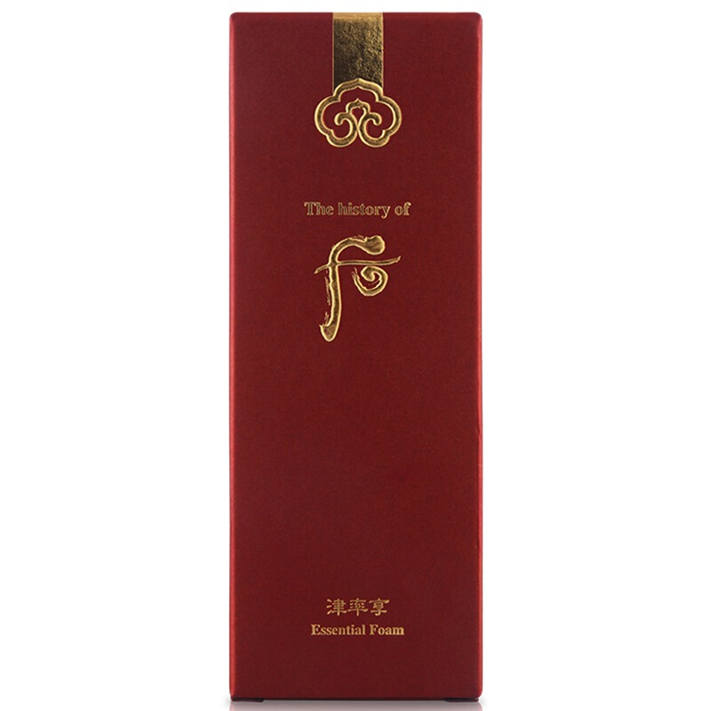 后 津率享红华凝香精华洁面乳