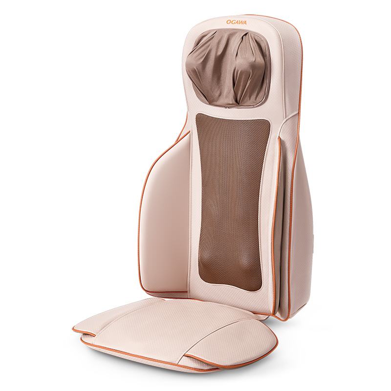 奥佳华 浅粉色颈椎按摩坐垫