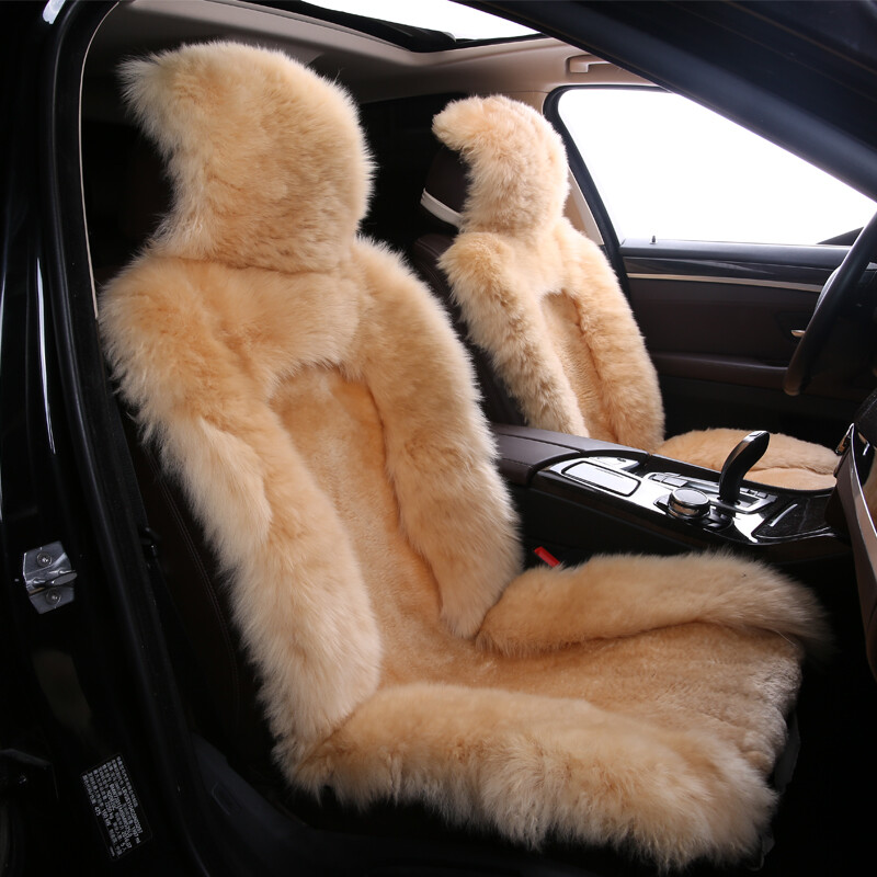 BOOST 天然毛绒 汽车座垫