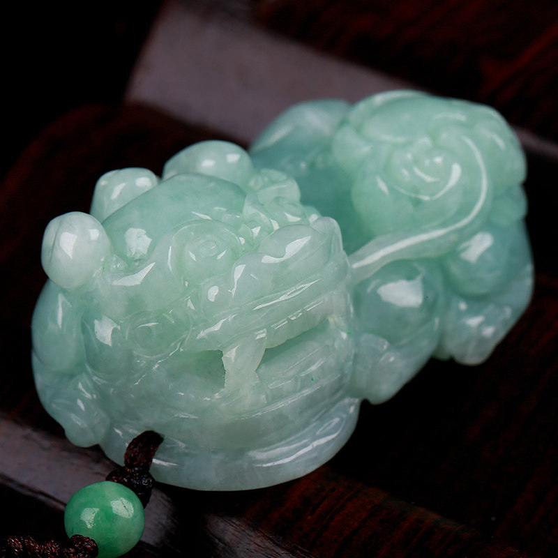 锦祥缘 翡翠玉貔貅吊坠