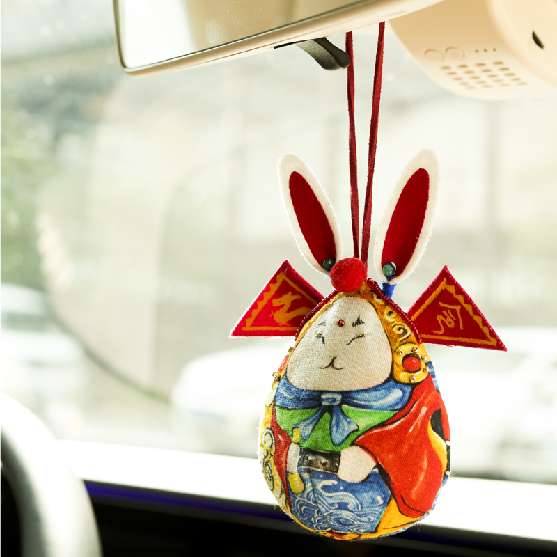 王的手创 兔爷香包挂件
